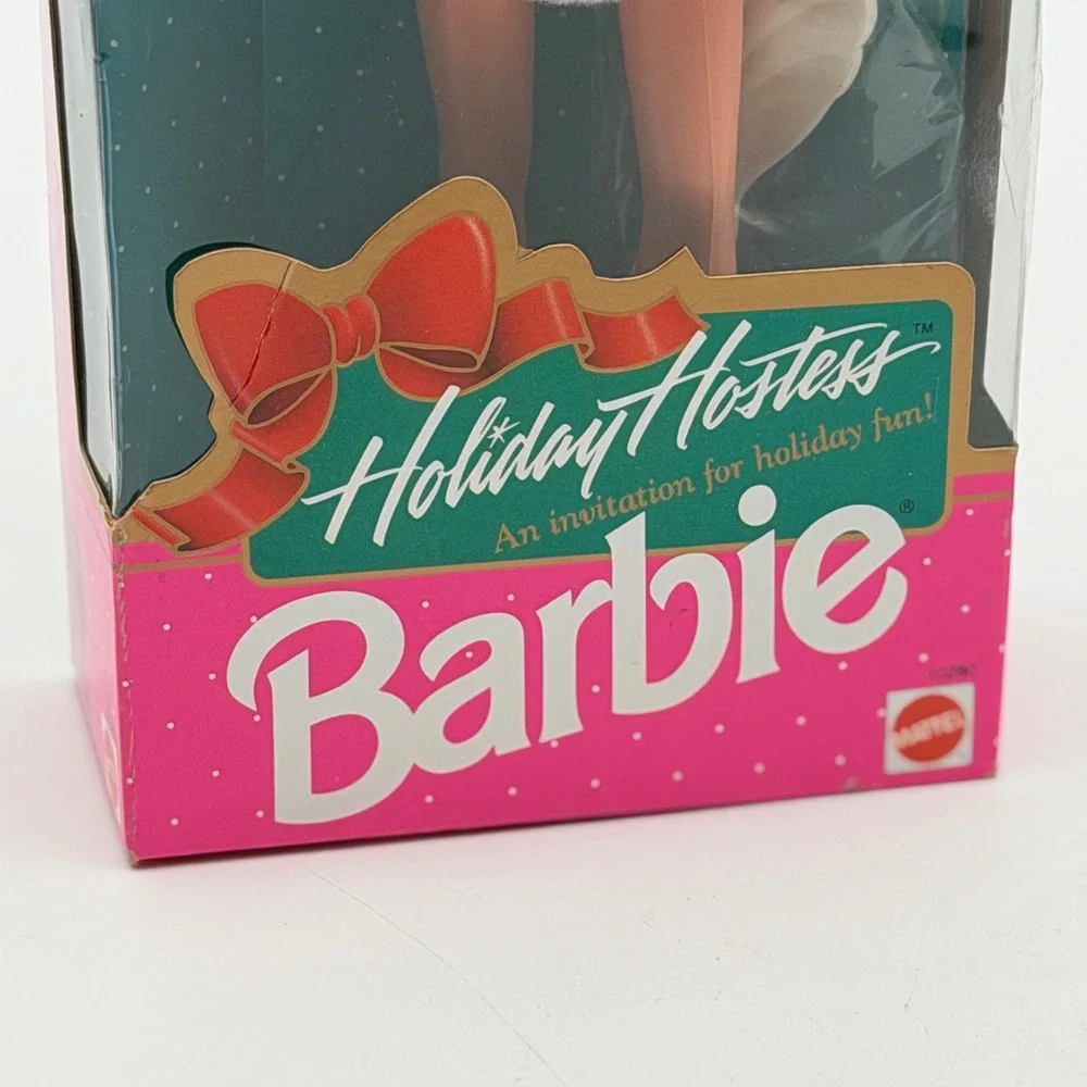 Mattel Holiday Hostess Barbie Special Edition 1992 Red Velvet Dress 10280 NIB